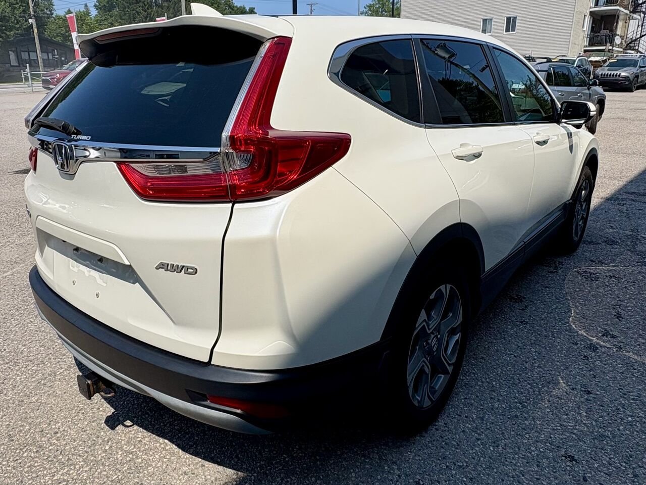 2018 Honda CR-V White Mont-Laurier - photo #8