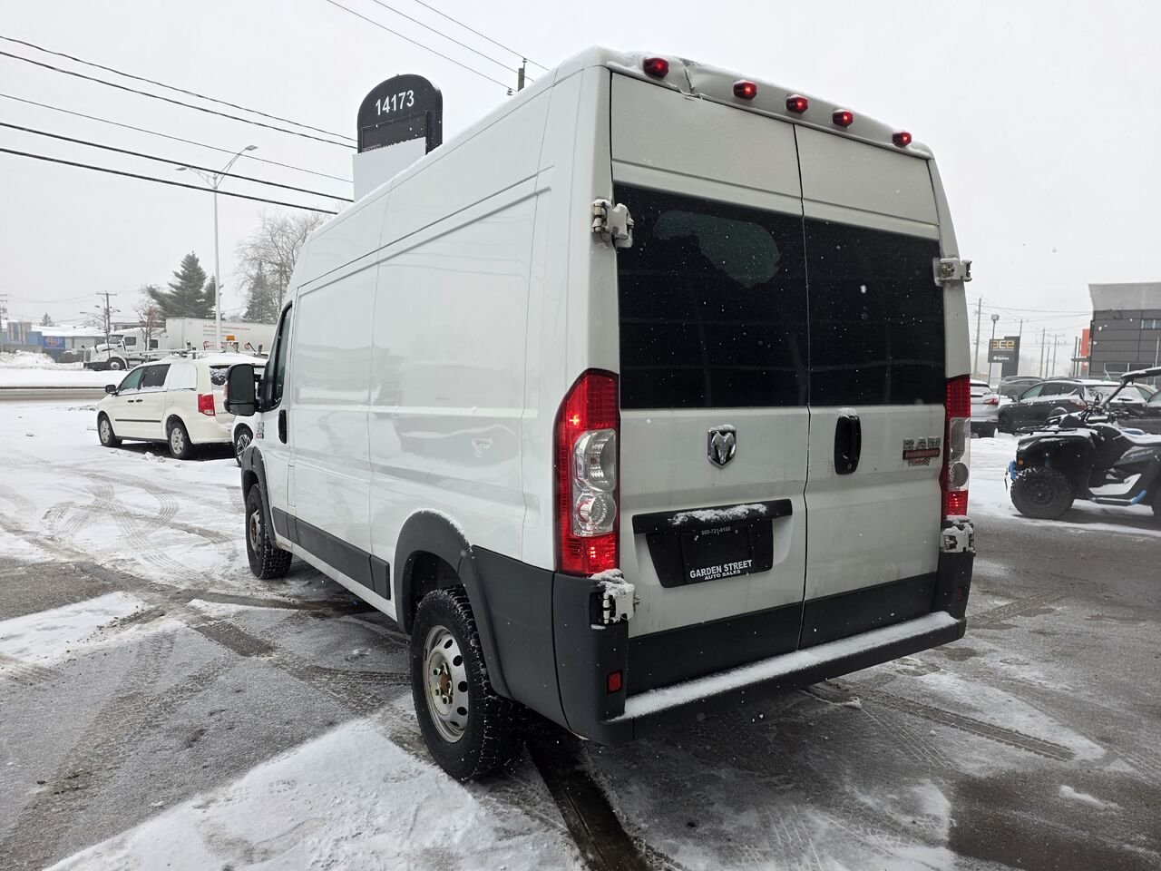 2014 Ram ProMaster fourgonnette utilitaire White  - photo #3