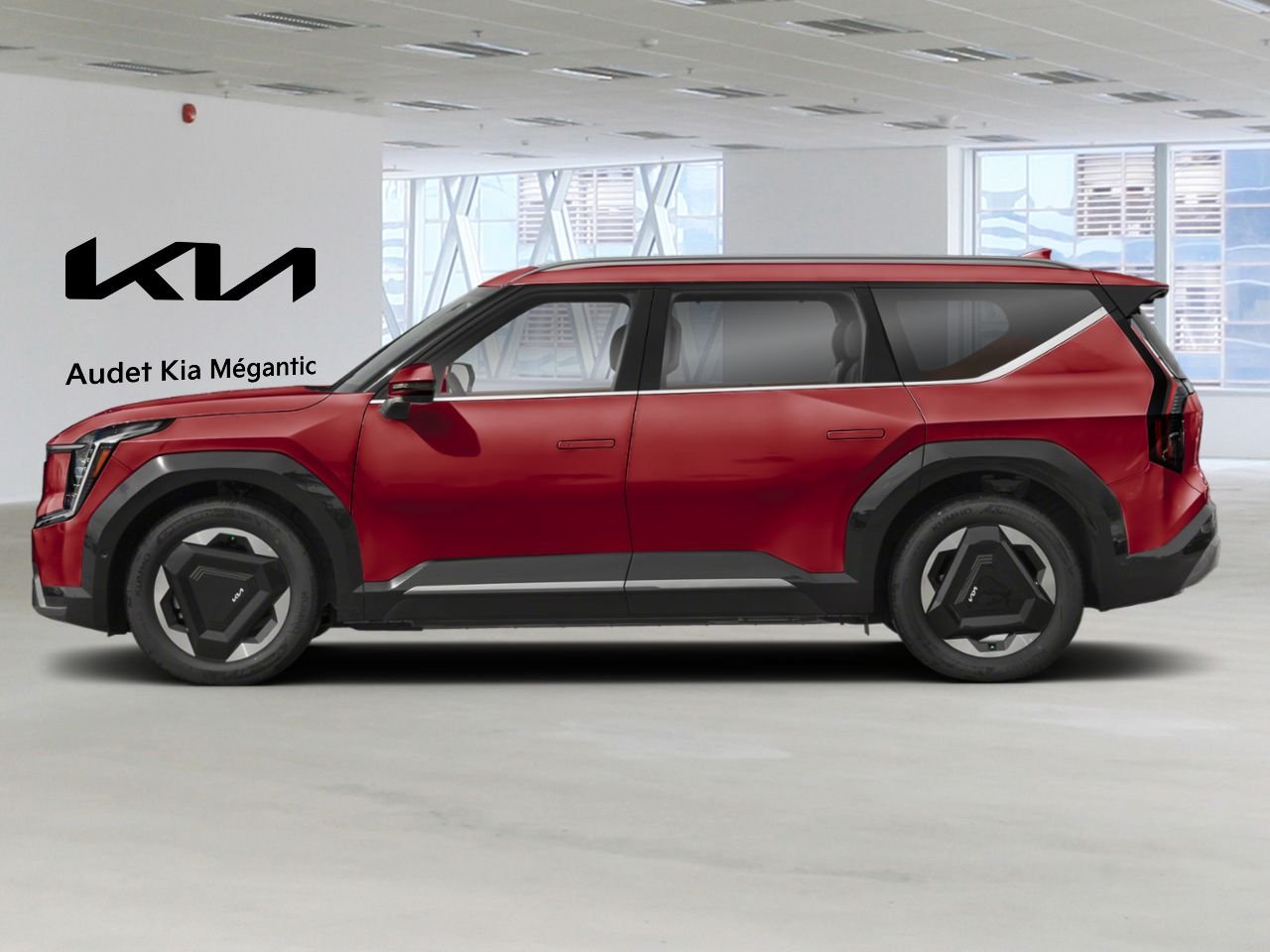 2026 KIA EV9 Flare Red Nantes - photo #2
