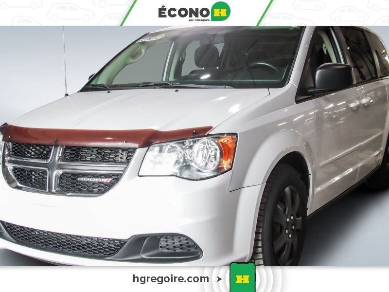2016 Dodge GR Caravan White Blainville - photo #2