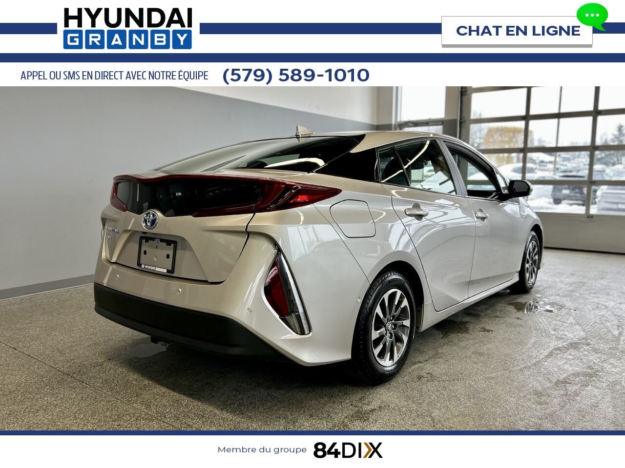 TOYOTA Prius Prime 2021 Gris Granby - photo #6