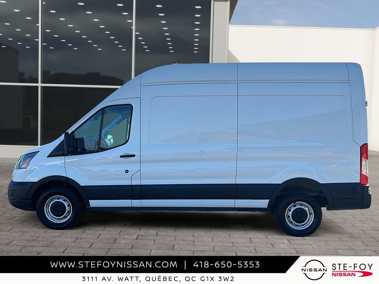 Ford Transit 250 TOIT HAUT 2024 Blanc Ste-Foy - photo #4
