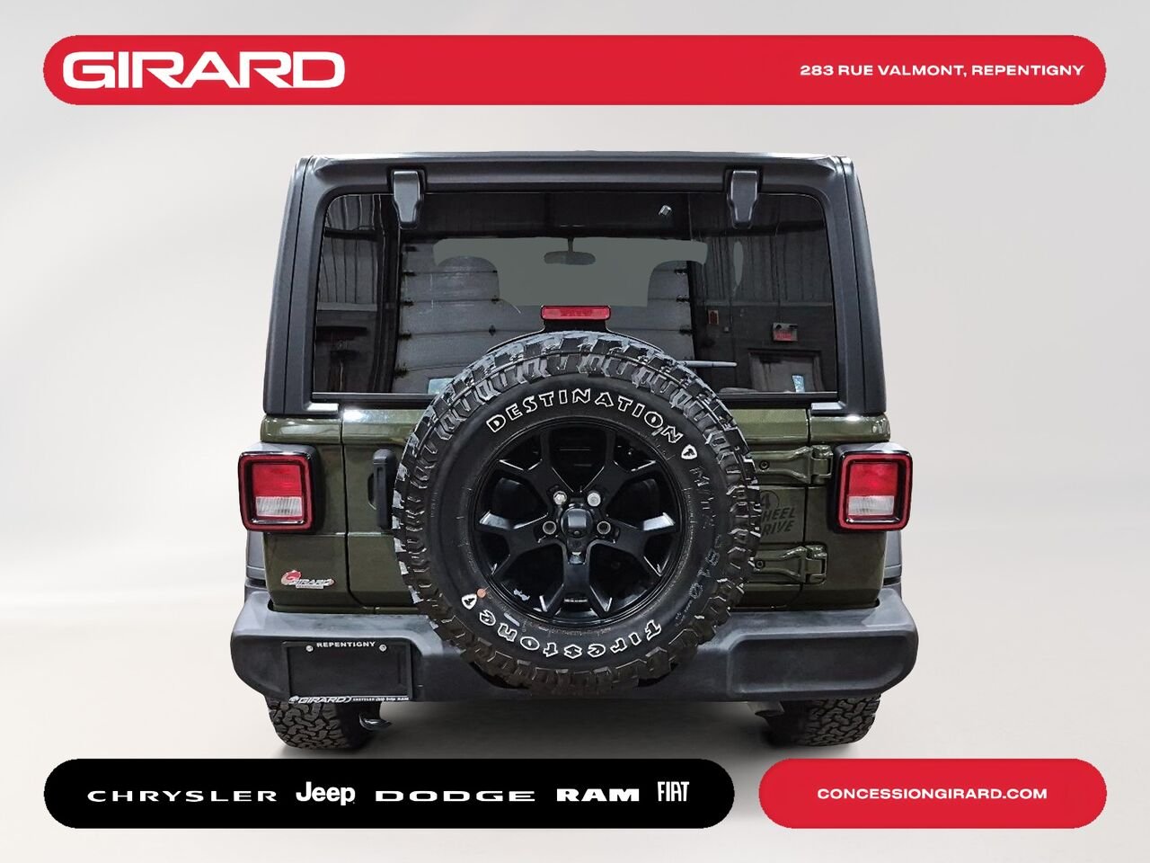 JEEP WRANGLER 2021 Vert Repentigny - photo #6