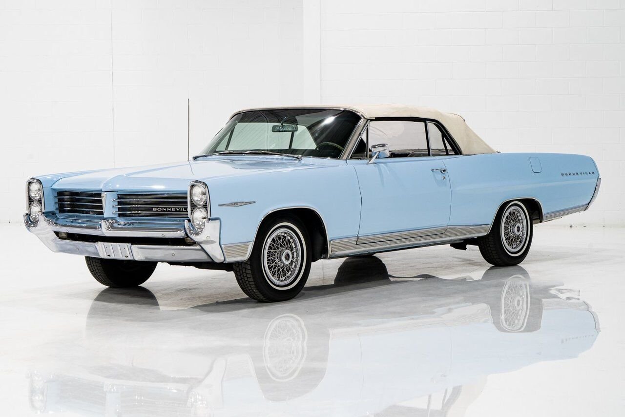 1964 Pontiac Bonneville **PRICE IN USD** Blue Montreal - photo #53