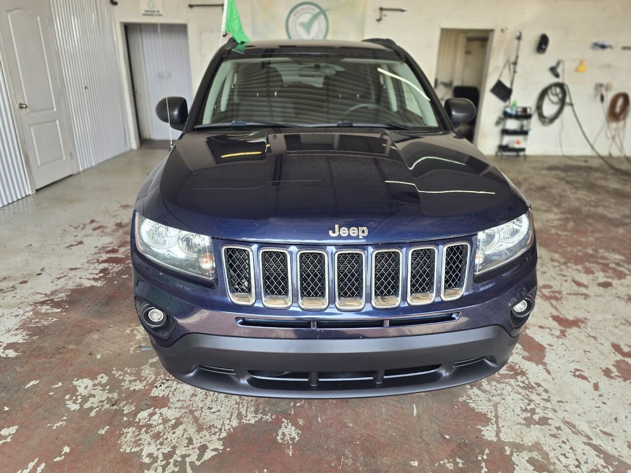 2017 Jeep Compass Blue  - photo #6
