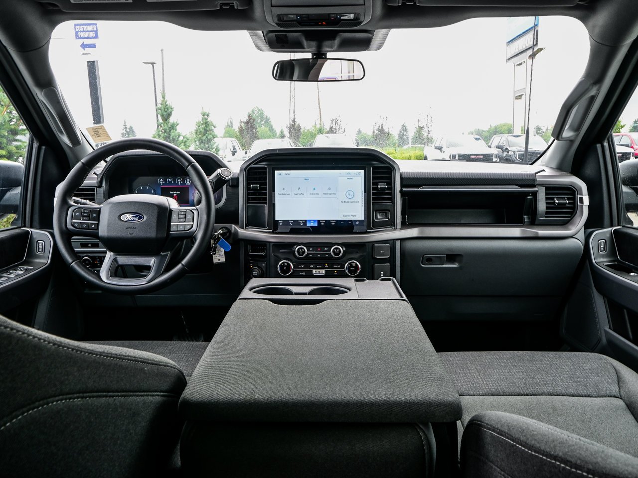 2025 Ford F-150 XLT 4WD SuperCrew 5.5' Box Black Sherwood Park - photo #26