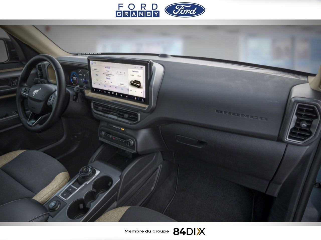 2026 Ford Bronco Sport Space White Metallic Granby - photo #9
