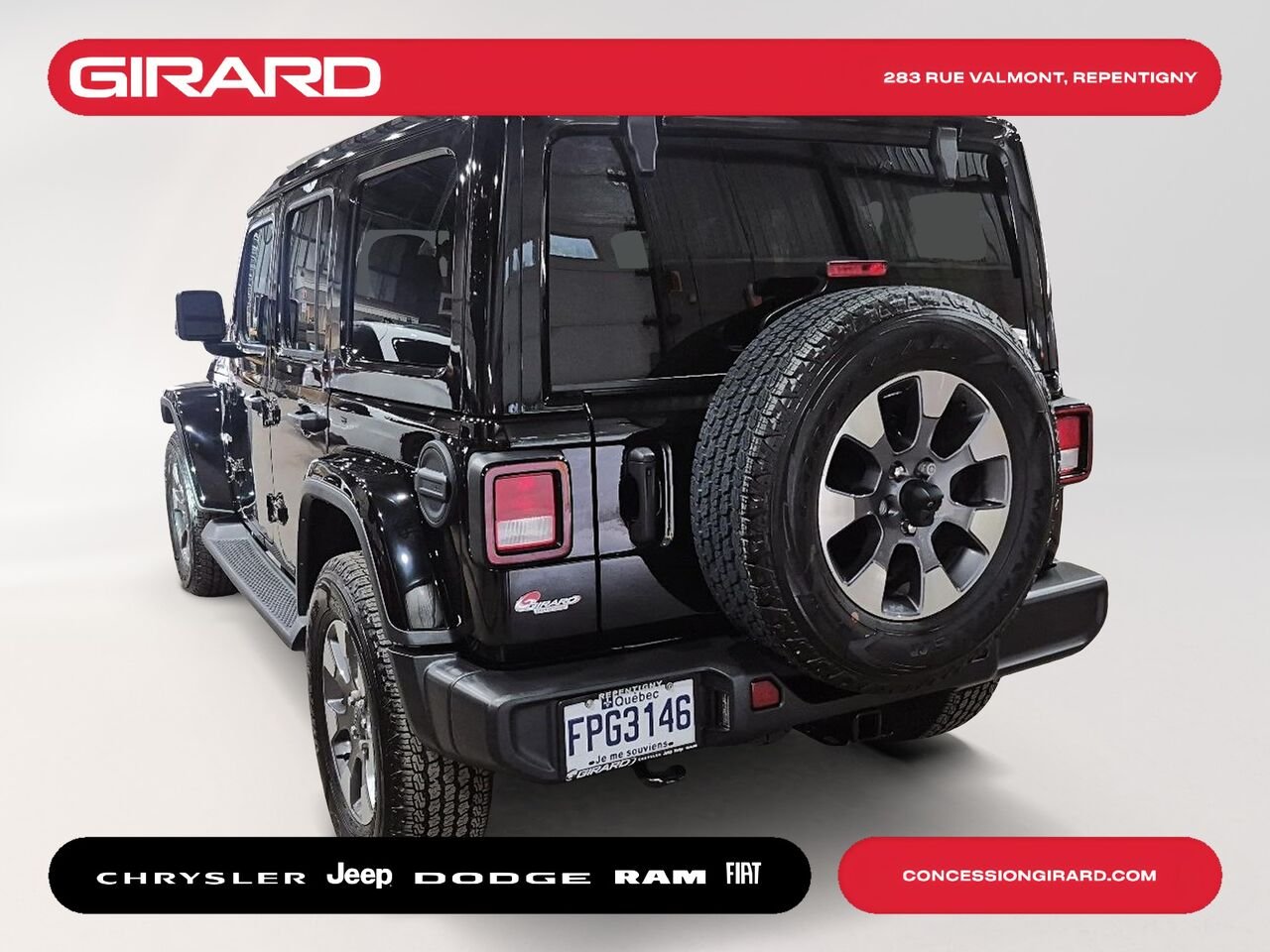 JEEP WRANGLER 2023 Noir Repentigny - photo #7