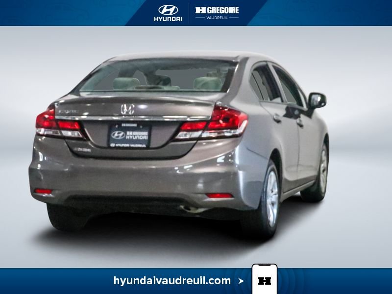 Honda Civic 2013 Gris Laval - photo #10