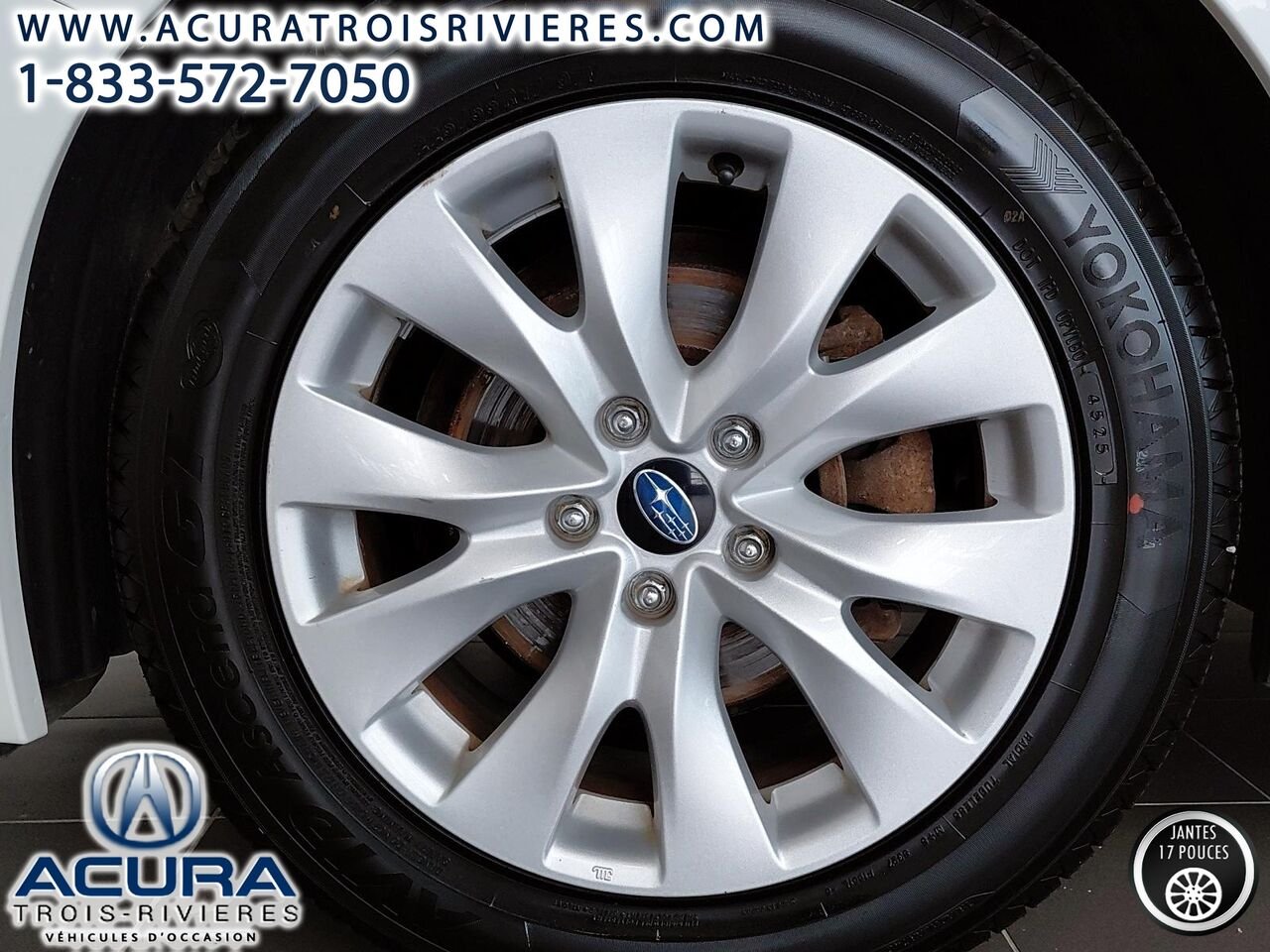 2017 Subaru LEGACY SYMMETRICAL AWD White Trois-Rivières - photo #10