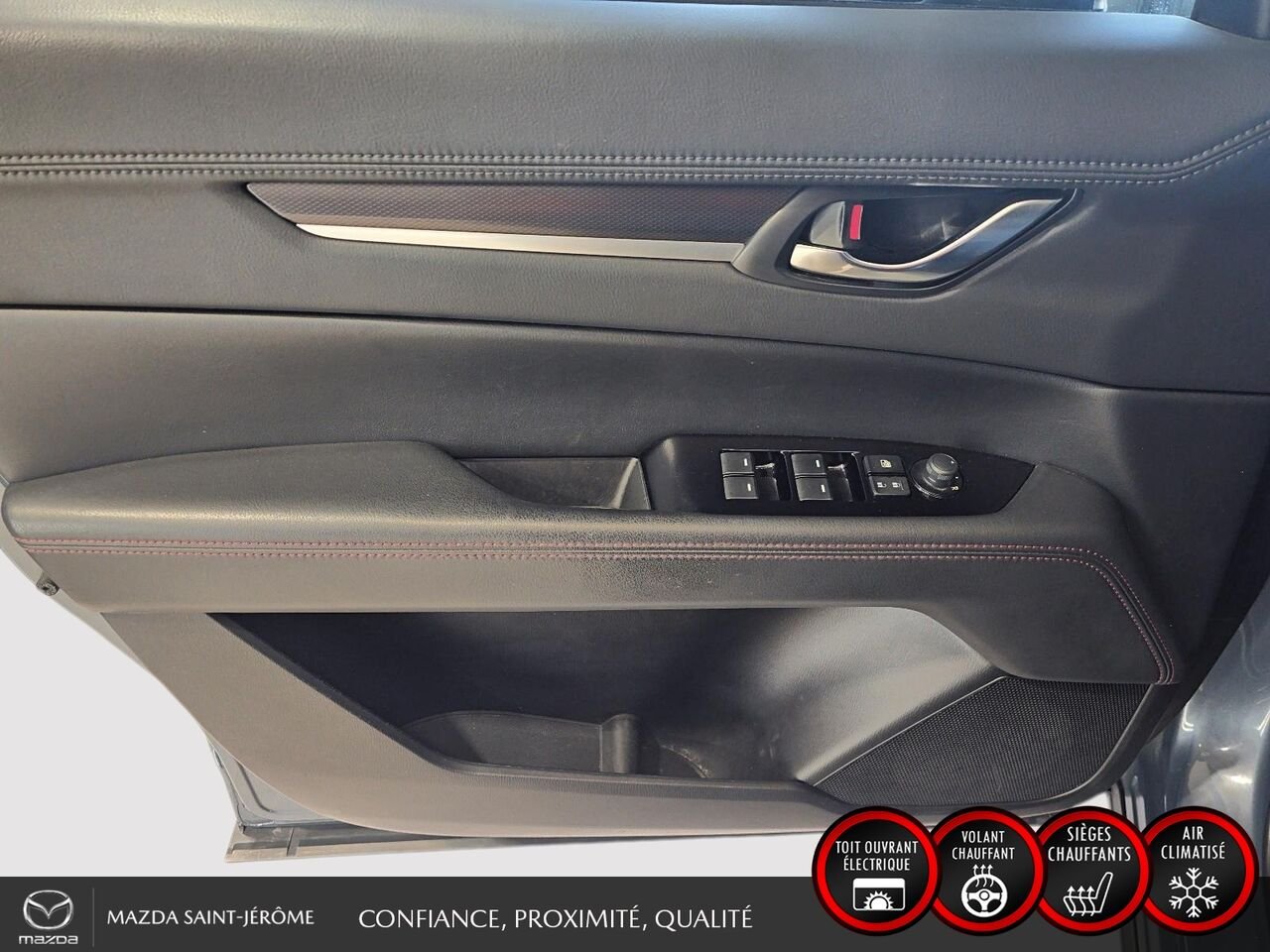 2021 Mazda CX-5 Édition Kuro | CUIR | TOIT OUVRANT | AWD | Grey Saint-Jérôme - photo #12