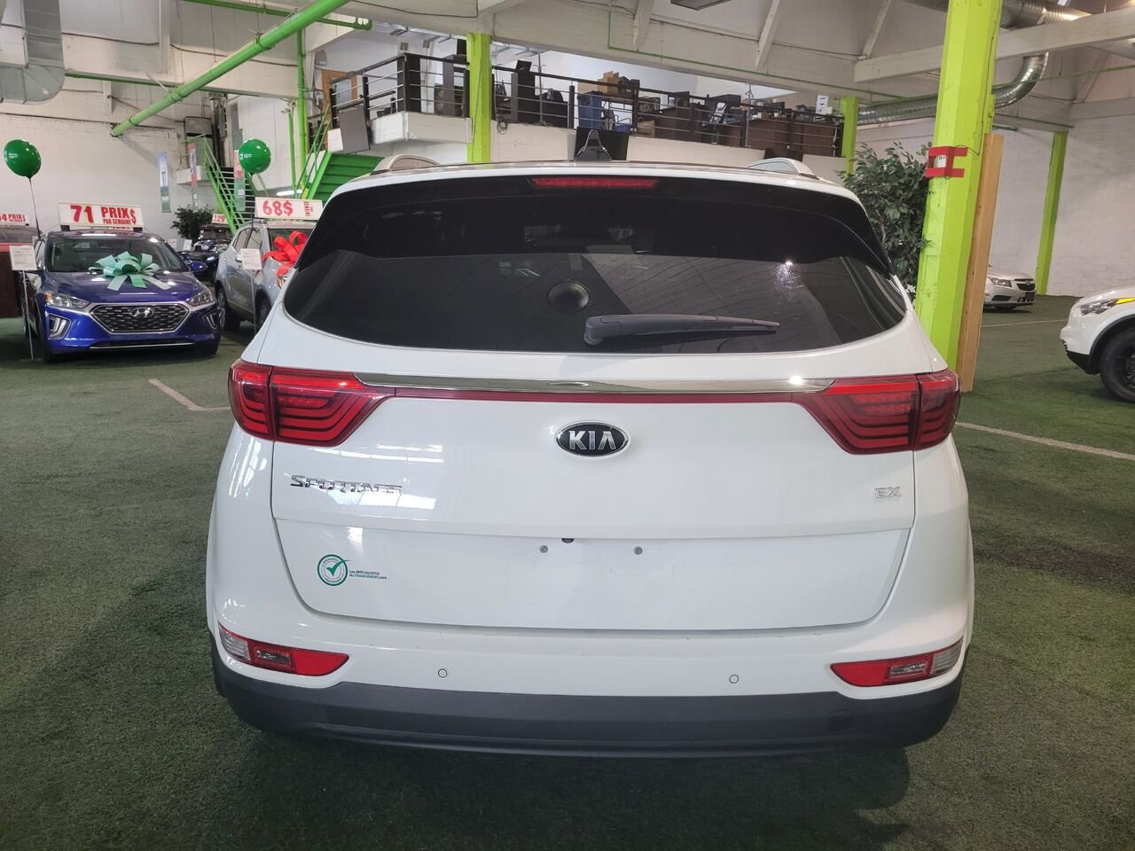 2017 Kia Sportage White  - photo #3