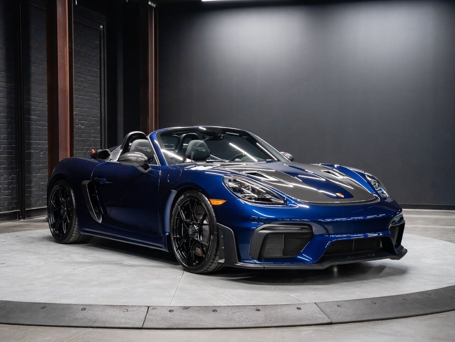 2025 Porsche 718 Spyder 2025 Blue