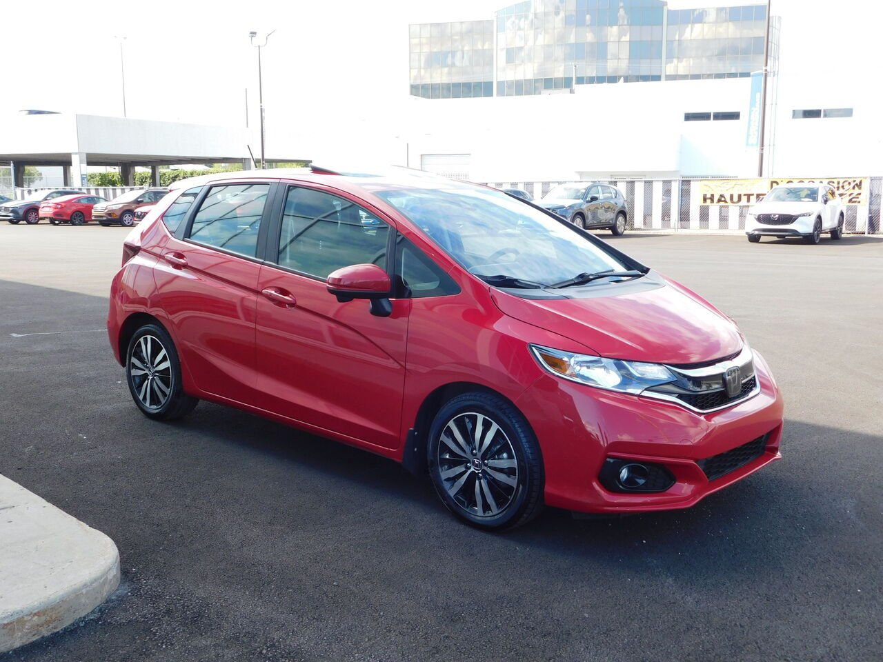 2019 Honda Fit EX CVT Red Gatineau - photo #2