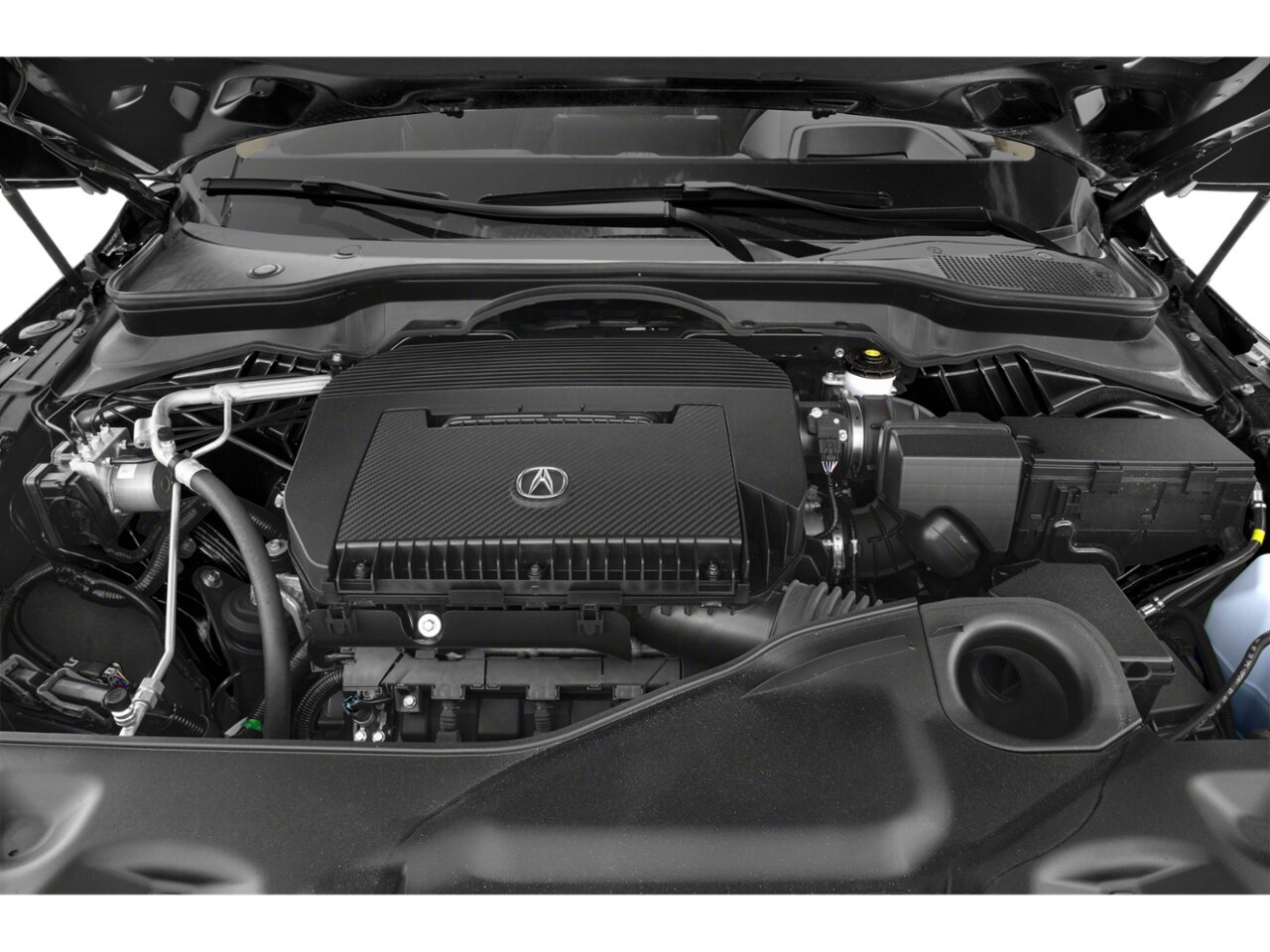 Acura MDX Platinum Elite 2023 LIQUID CARBON METALLIC(NH-885)-EBONY Saint-Eustache - photo #5