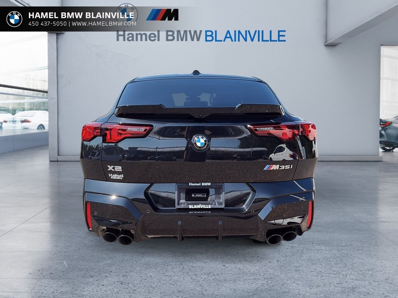 BMW X2 M35i coupé d'activités sportives 2024 Noir Blainville - photo #2