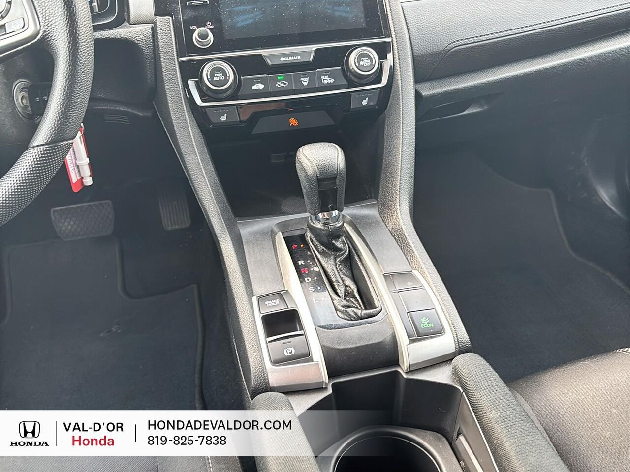 2019 Honda Civic Berline LX CVT Black Val-d'Or - photo #9