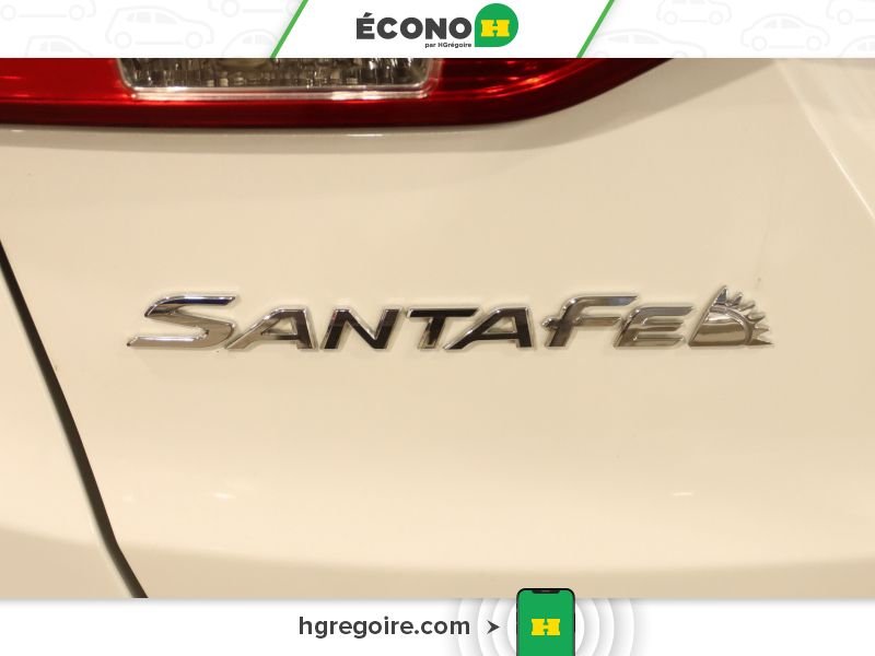 2016 Hyundai Santa Fe White Blainville - photo #11