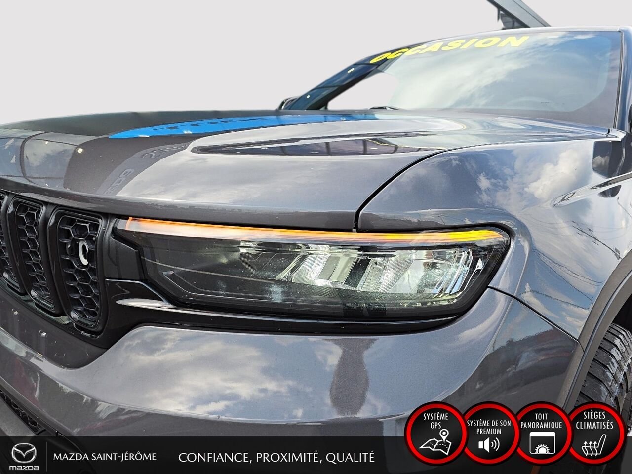 2022 Jeep Grand Cherokee 4xe Trailhawk | TOIT PANO | TV/DVD | 4X4 | Grey Saint-Jérôme - photo #1