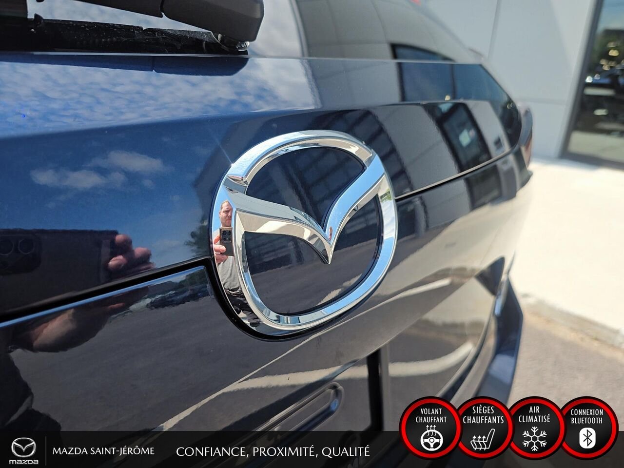 Mazda CX-5 GS | AWD | CUIR | MAGS | 2023 Bleu Saint-Jérôme - photo #7