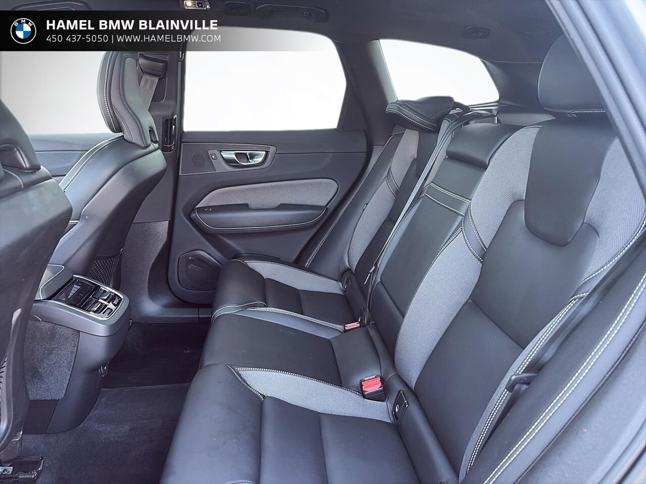 Volvo XC60 T6 R-Design TI 2021 Gris Blainville - photo #8