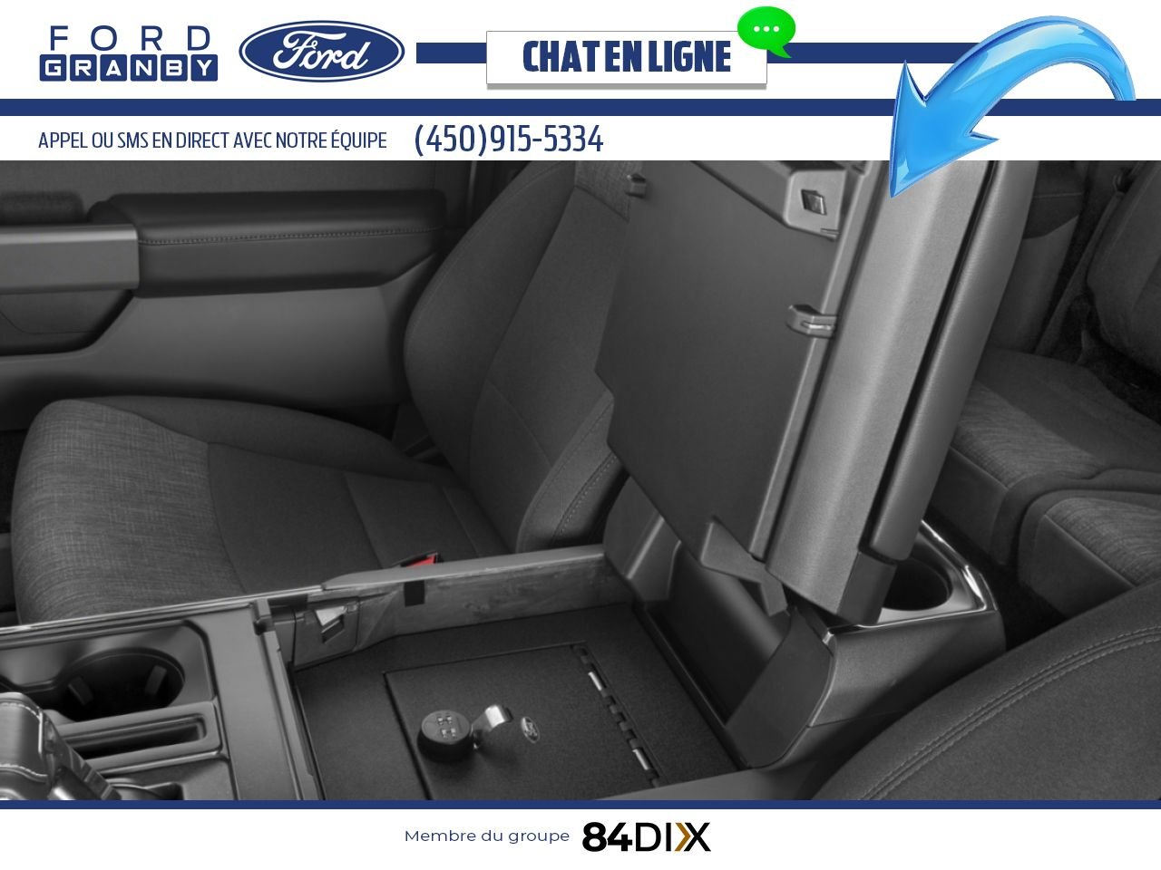Ford F-150 Lightning 2025 Blanc Oxford Granby - photo #10