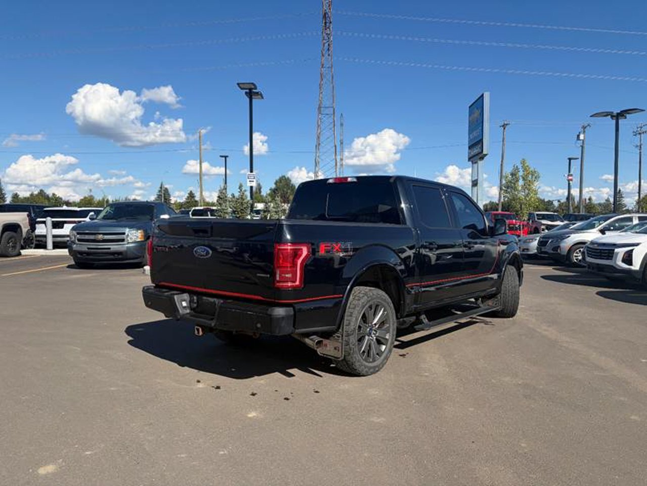 2016 Ford F-150 4WD SuperCrew 145 Lariat Black Sherwood Park - photo #4