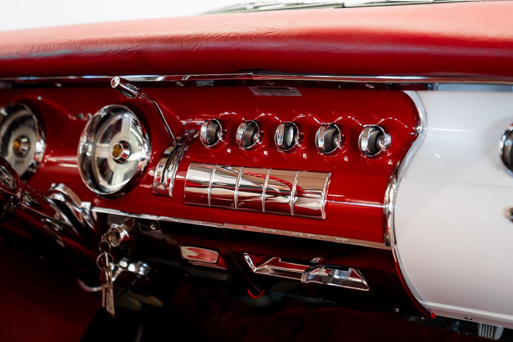 1955 Chrysler New Yorker PRIX IN USD St.Regis | CAR IN MILES Red Montreal - photo #36