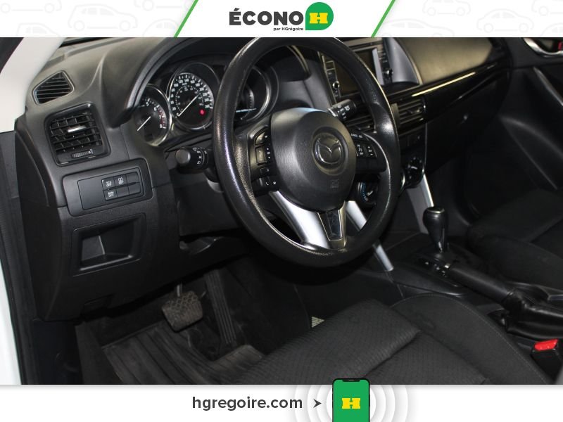 Mazda CX-5 R3667A | GS AWD TOIT CAMERA BLUETOOTH SIEGES CHAUFFANTS 2014 Blanc Laval - photo #11