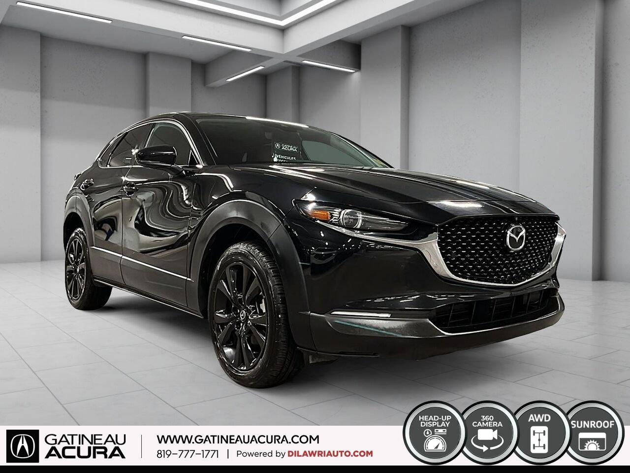 2022 Mazda CX-30 GT AWD Black Ottawa & Gatineau - photo #13