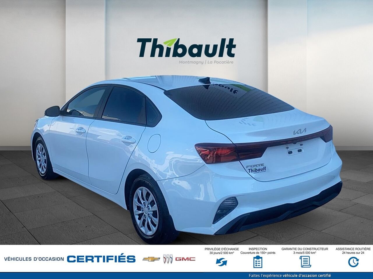 KIA FORTE LX/LXS LX IVT 2024 Blanc Montmagny - photo #3