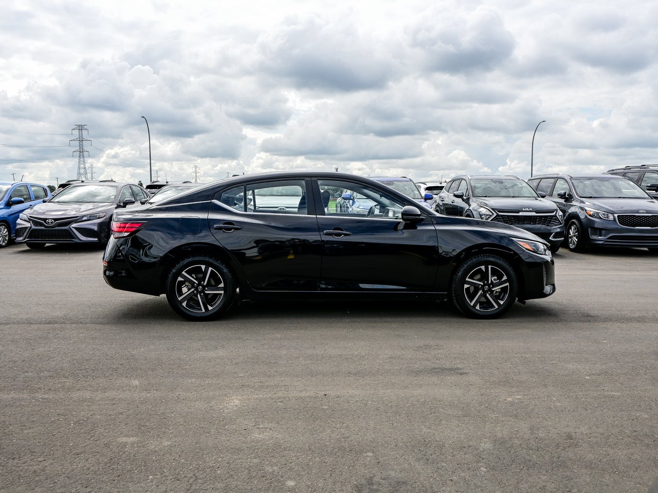 2025 Nissan Sentra SV CVT Black Sherwood Park - photo #14
