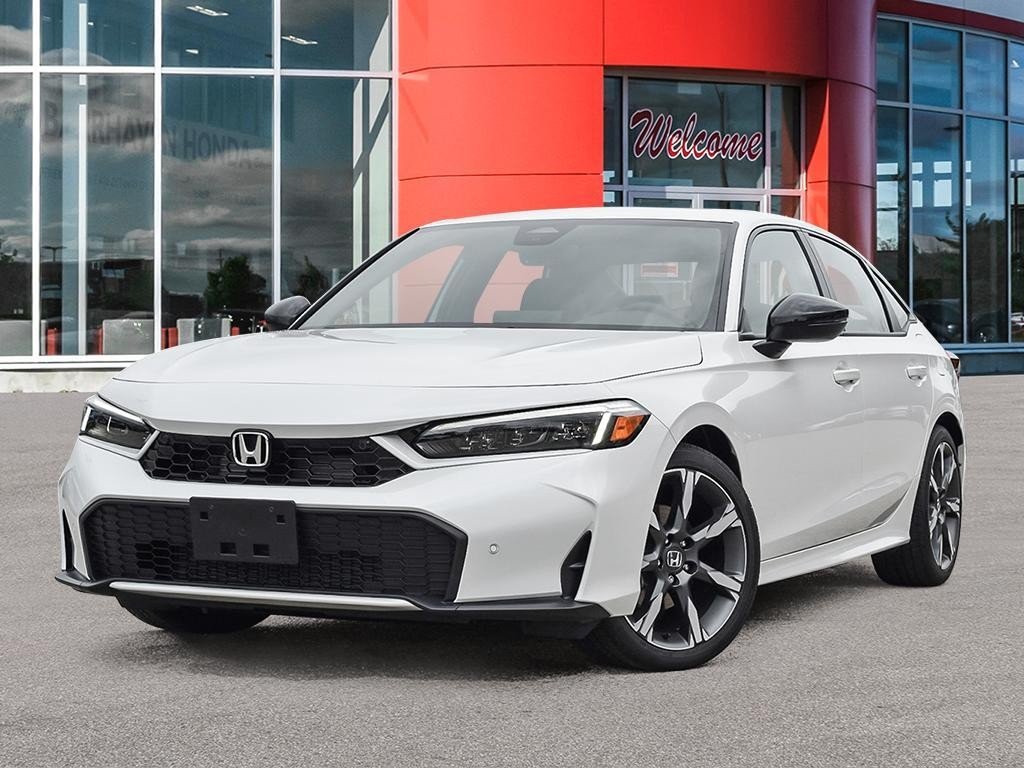 2026 Honda Civic Sedan Hybrid Sport Touring eCVT Sedan Platinum White Pearl Ottawa & Gatineau - photo #0