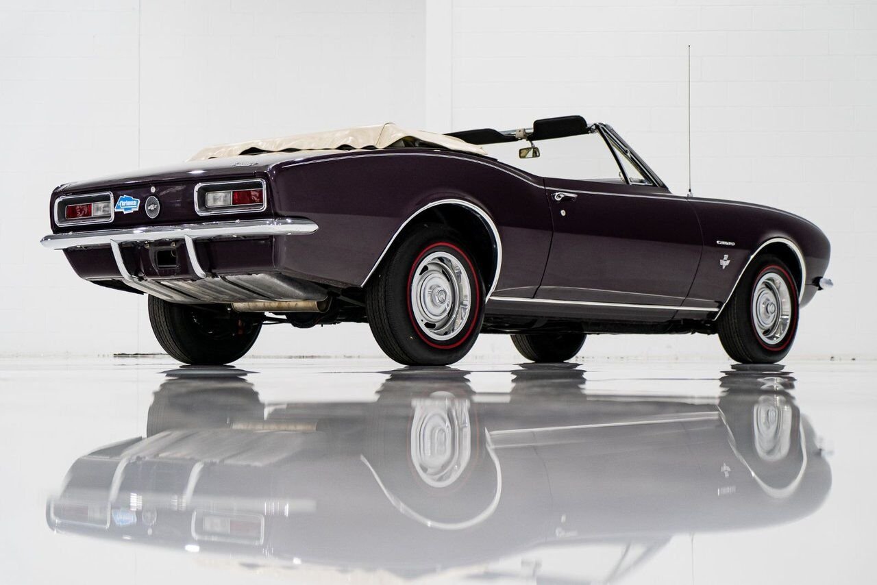 1967 Chevrolet Camaro PRIX EN USD Convertible Beautifully presented from former Restoration Purple Montreal - photo #49