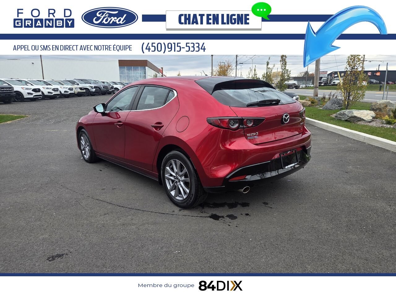 2020 Mazda Mazda3 Sport Red Granby - photo #4