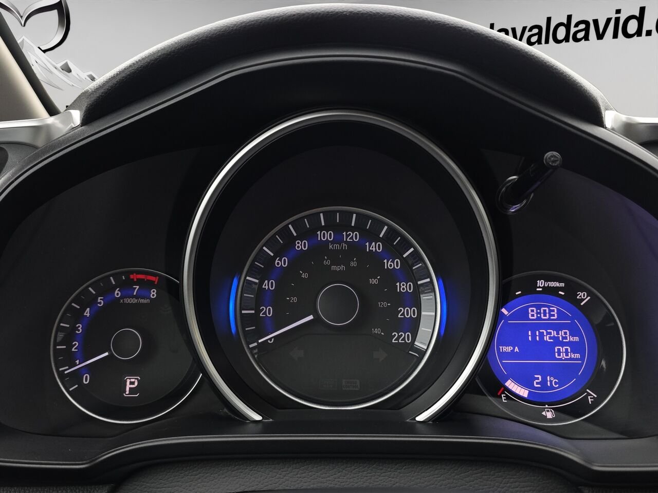 2016 Honda Fit LX à hayon 5 portes CVT, caméra de recul, sièges chauffant, commande audio au volant Grey Val-David - photo #9