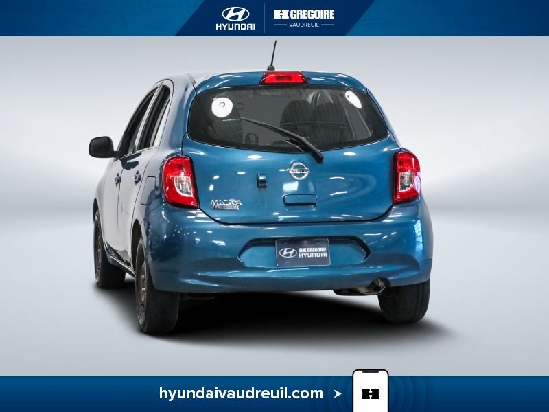 Nissan MICRA YA850 | S Auto 2019 Bleu Laval - photo #7