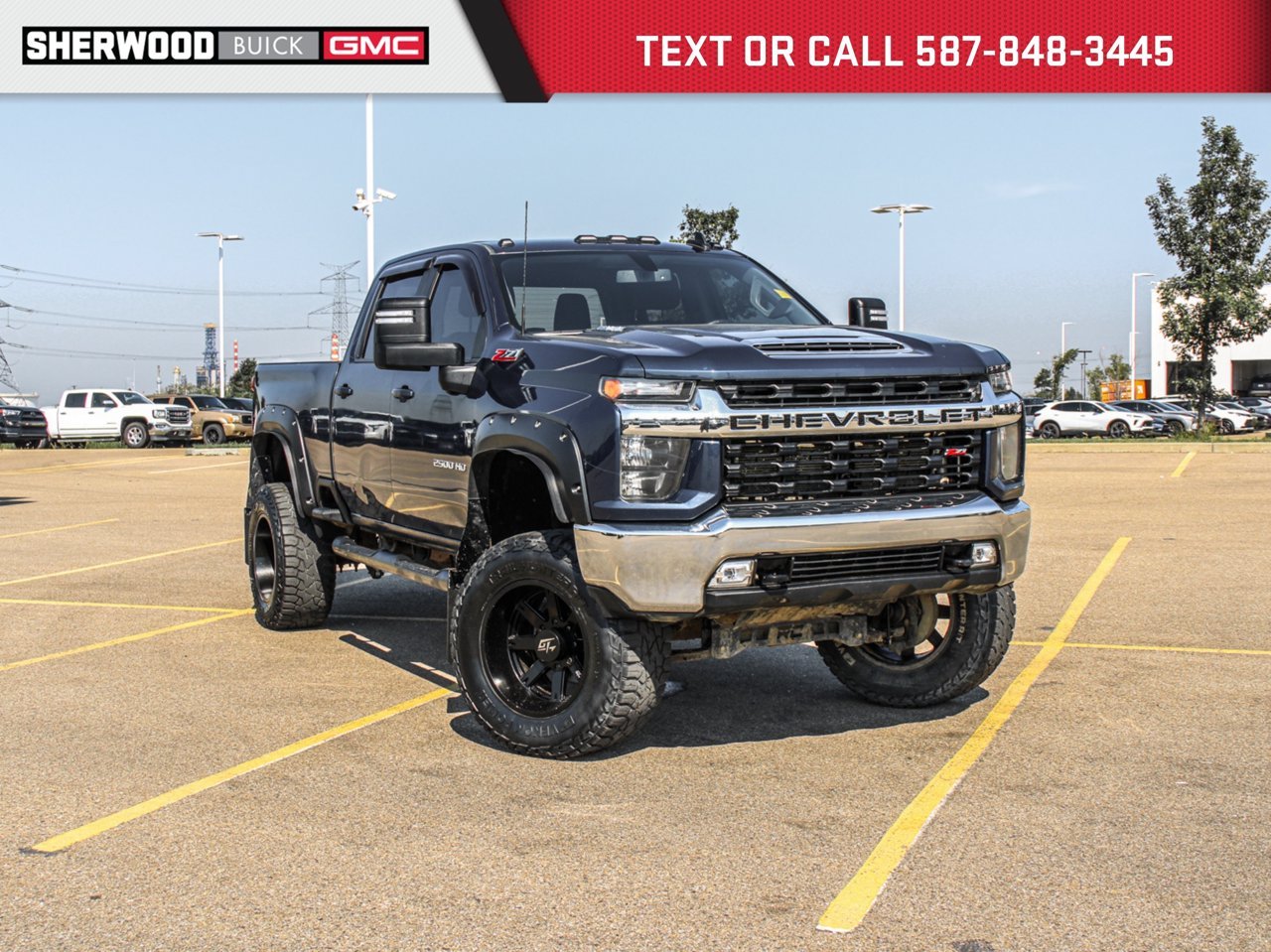 2022 Chevrolet Silverado 2500HD 4WD Crew Cab 159 LT Blue Sherwood Park - photo #0