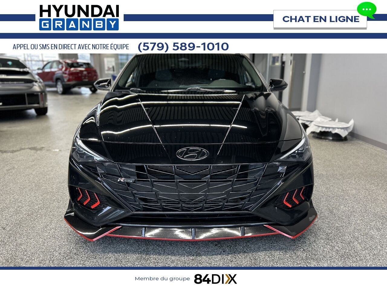 Hyundai Elantra 2021 Noir Granby - photo #2