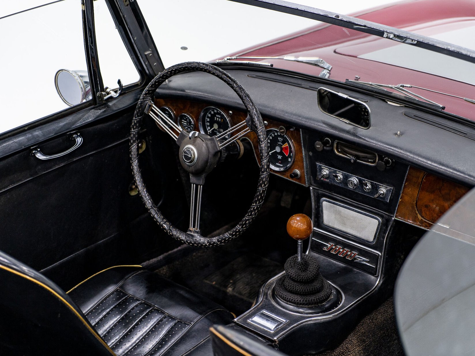 1960 Austin Healey 3000MKIII Project Car **PRIX EN USD** Red Montreal - photo #10