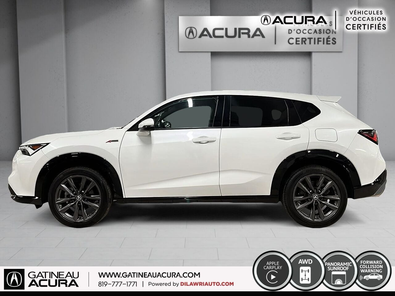 2025 Acura ADX A-Spec AWD White Ottawa & Gatineau - photo #19
