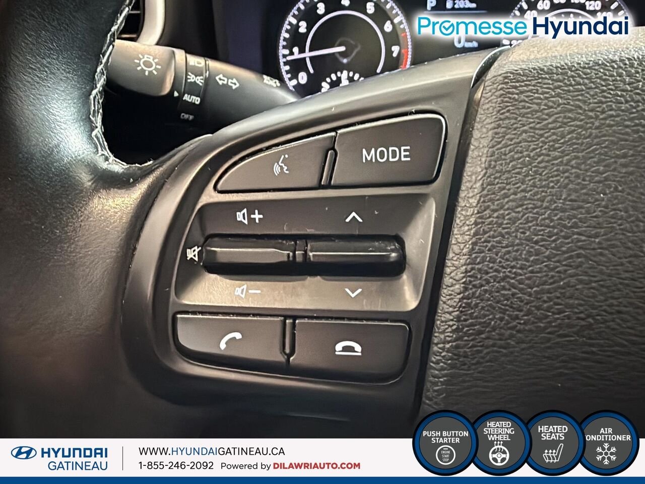 Hyundai Venue Preferred IVT*** sieges chauffants, volant chauffants , certifier*** 2021 Rouge Ottawa & Gatineau - photo #11