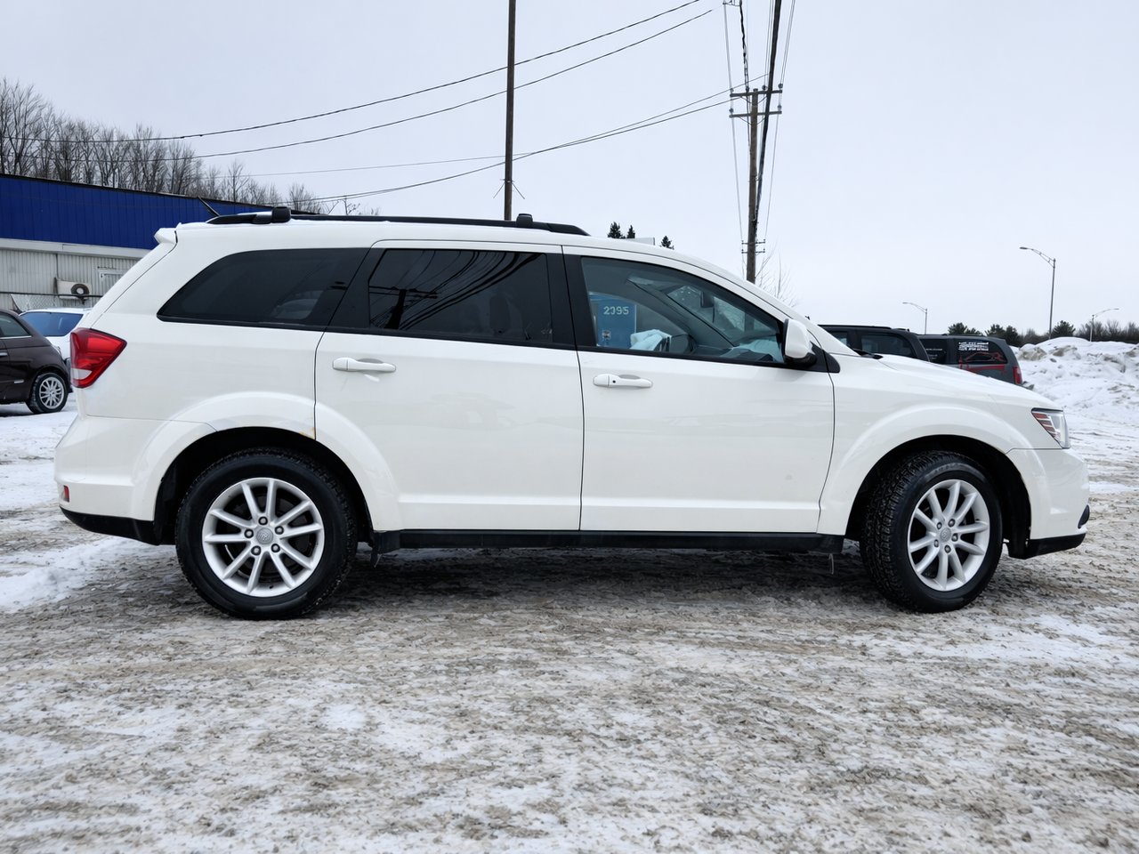 2014 Dodge Journey White  - photo #4