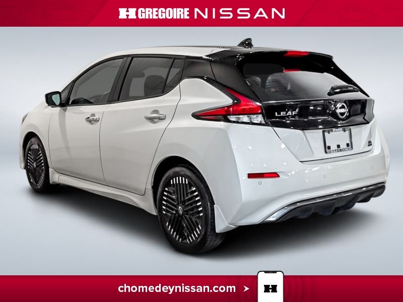 Nissan Leaf CL6917 | SL PLUS * Mag * Cuir * Volant Chauffant * 2023 Blanc Laval - photo #5