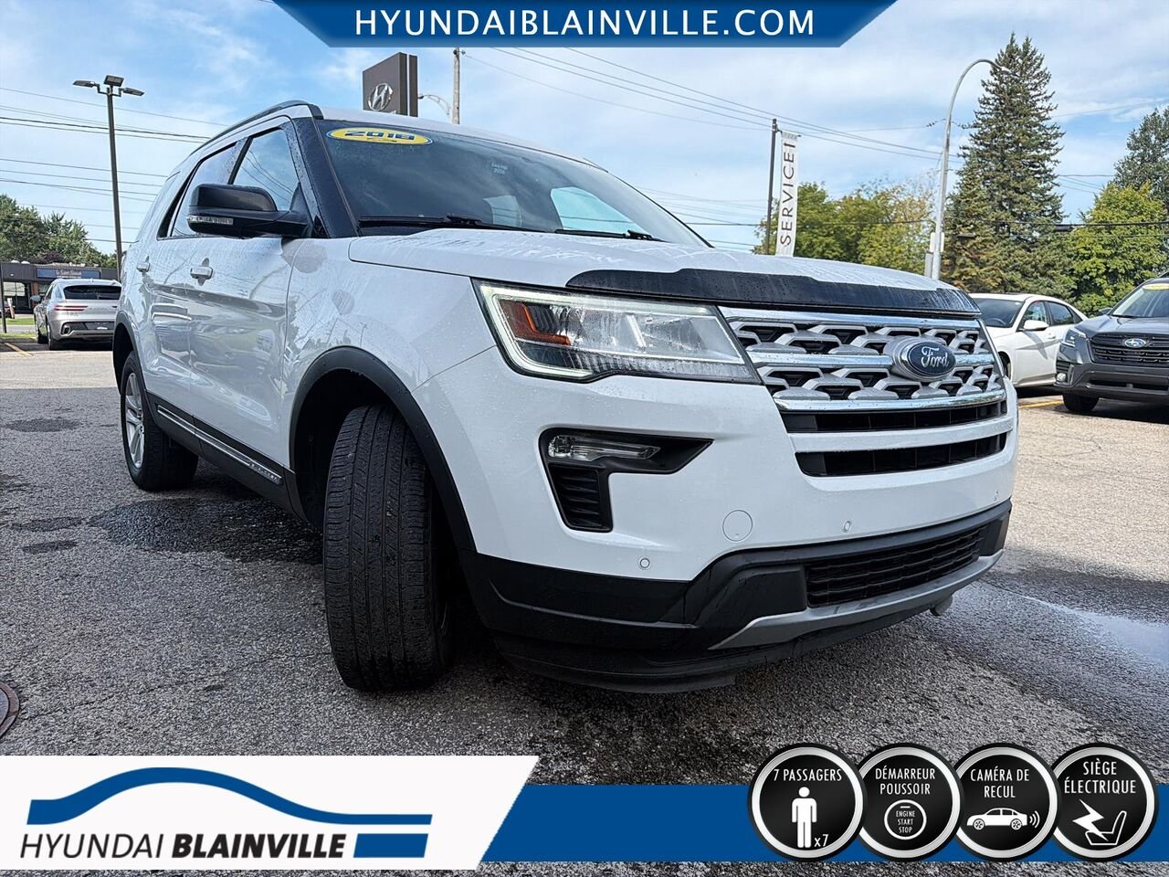 2018 Ford Explorer White Blainville - photo #2