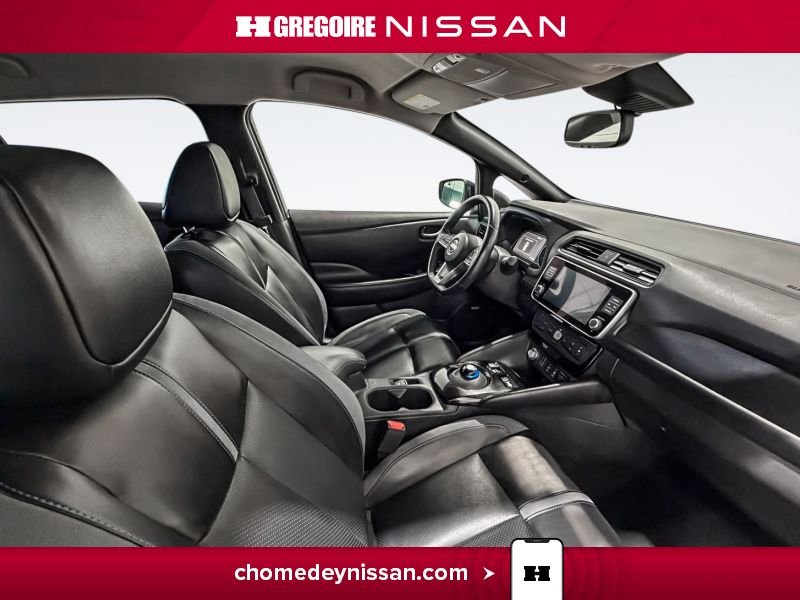 Nissan Leaf CL6917 | SL PLUS * Mag * Cuir * Volant Chauffant * 2023 Blanc Laval - photo #22