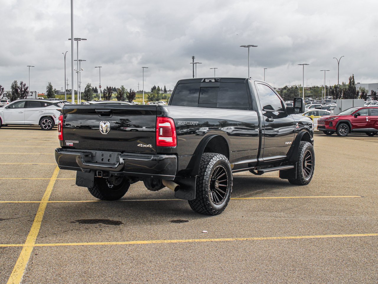 2024 Ram 3500 Big Horn 4x4 Reg Cab 8' Box Black Sherwood Park - photo #8
