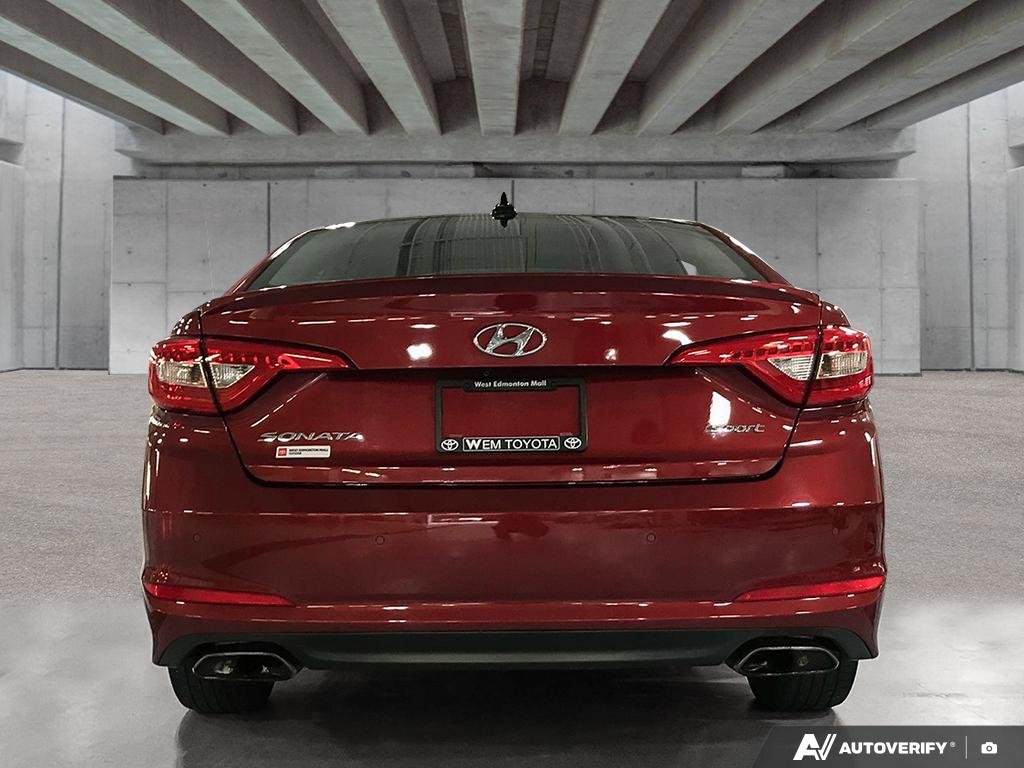 2015 Hyundai Sonata 2601515A | 2.4L Sport Red Edmonton - photo #4