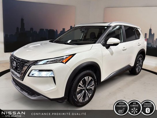 2023 Nissan Rogue SV TI avec ensemble toit ouvrant White