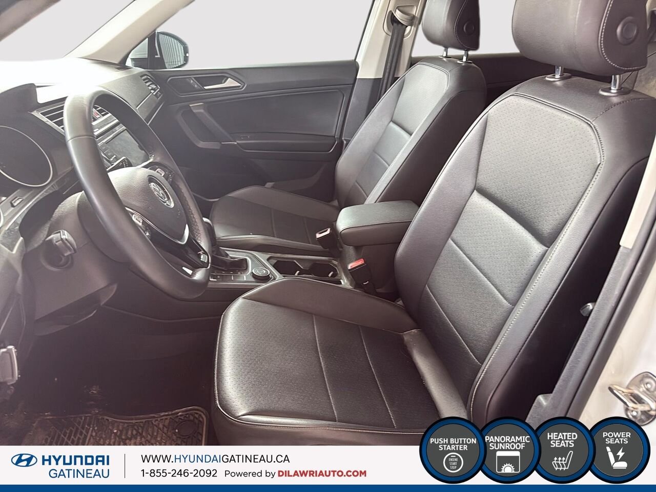 2020 Volkswagen Tiguan Comfortline 4MOTION White Ottawa & Gatineau - photo #8